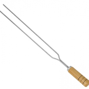 Espeto Para Churrasco Duplo
