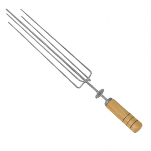 Espeto Para Churrasco Triplo
