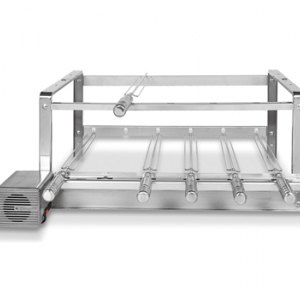 CHURRASQUEIRA GIRAGRILL INOX 6 ESPETOS GIRATÓRIOS - KIT 2006 PREMIUM