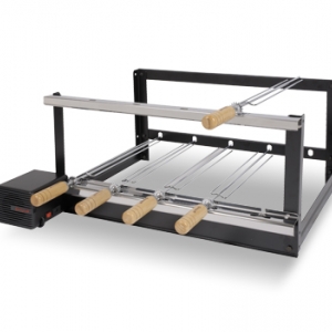 Giragrill Kit 2005 para churrasqueiras de alvenaria, com 5 espetos