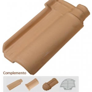 TELHA PORTUGUESA PALHA 